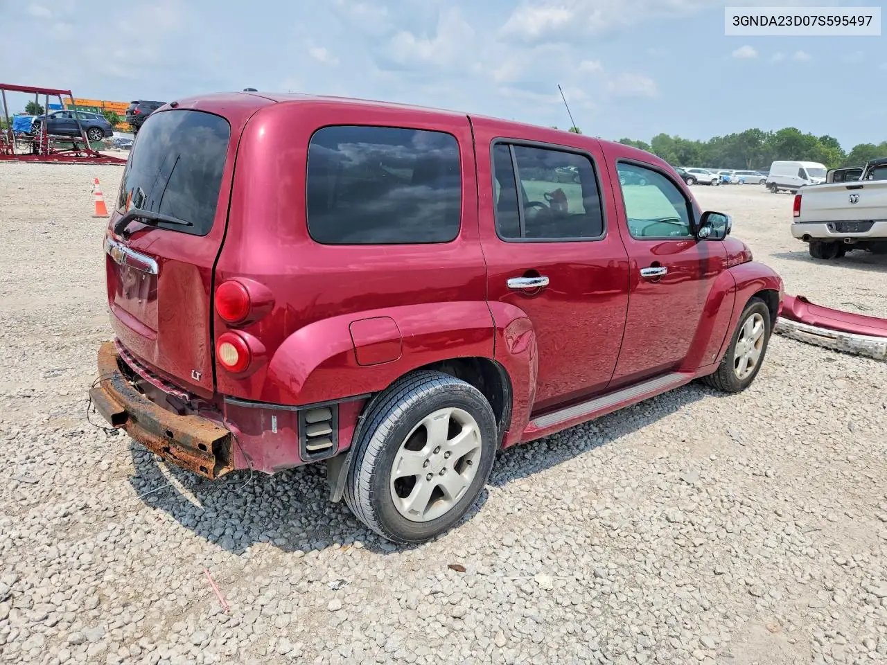 2007 Chevrolet Hhr Lt VIN: 3GNDA23D07S595497 Lot: 61297266