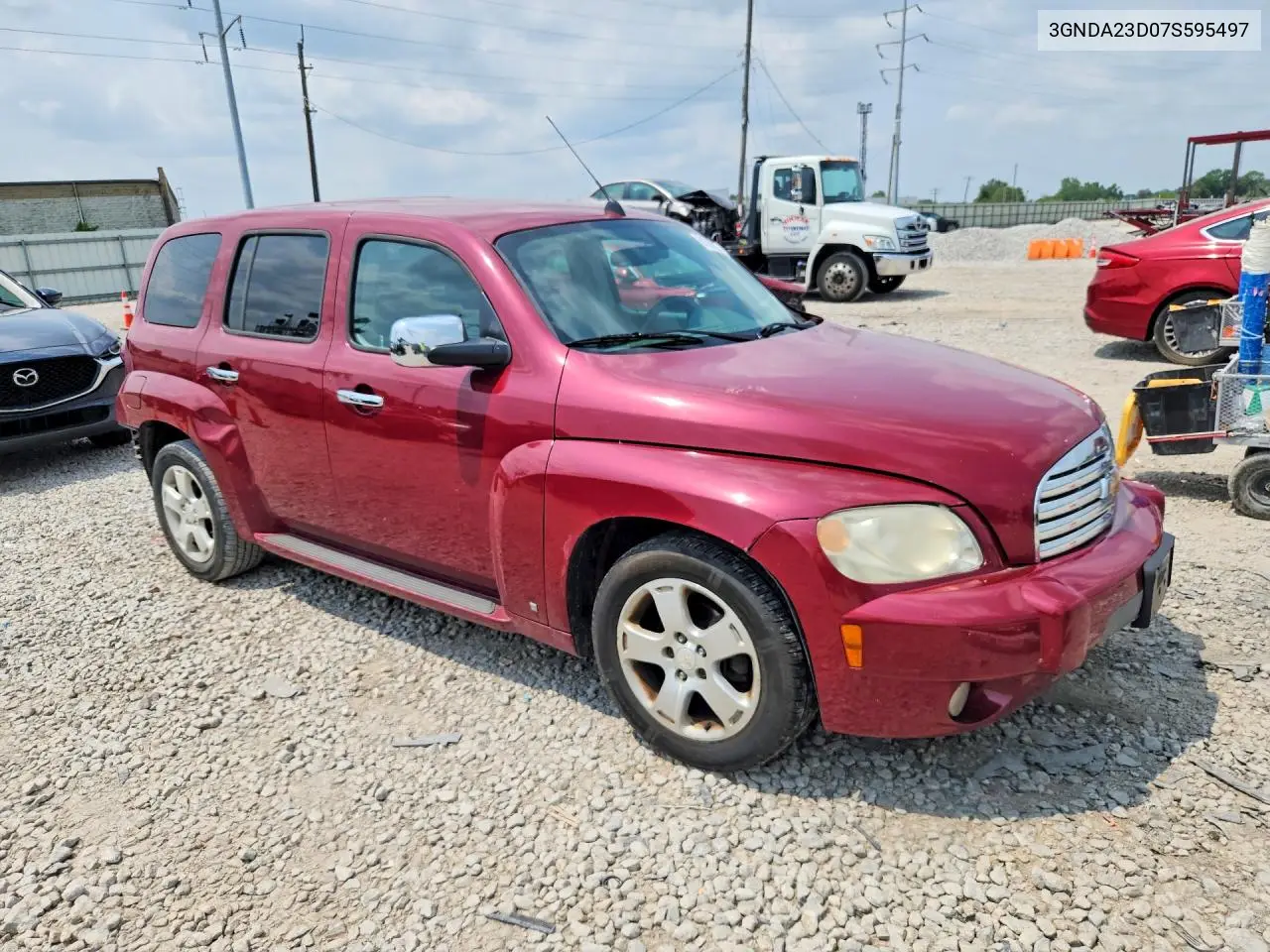 2007 Chevrolet Hhr Lt VIN: 3GNDA23D07S595497 Lot: 61297266