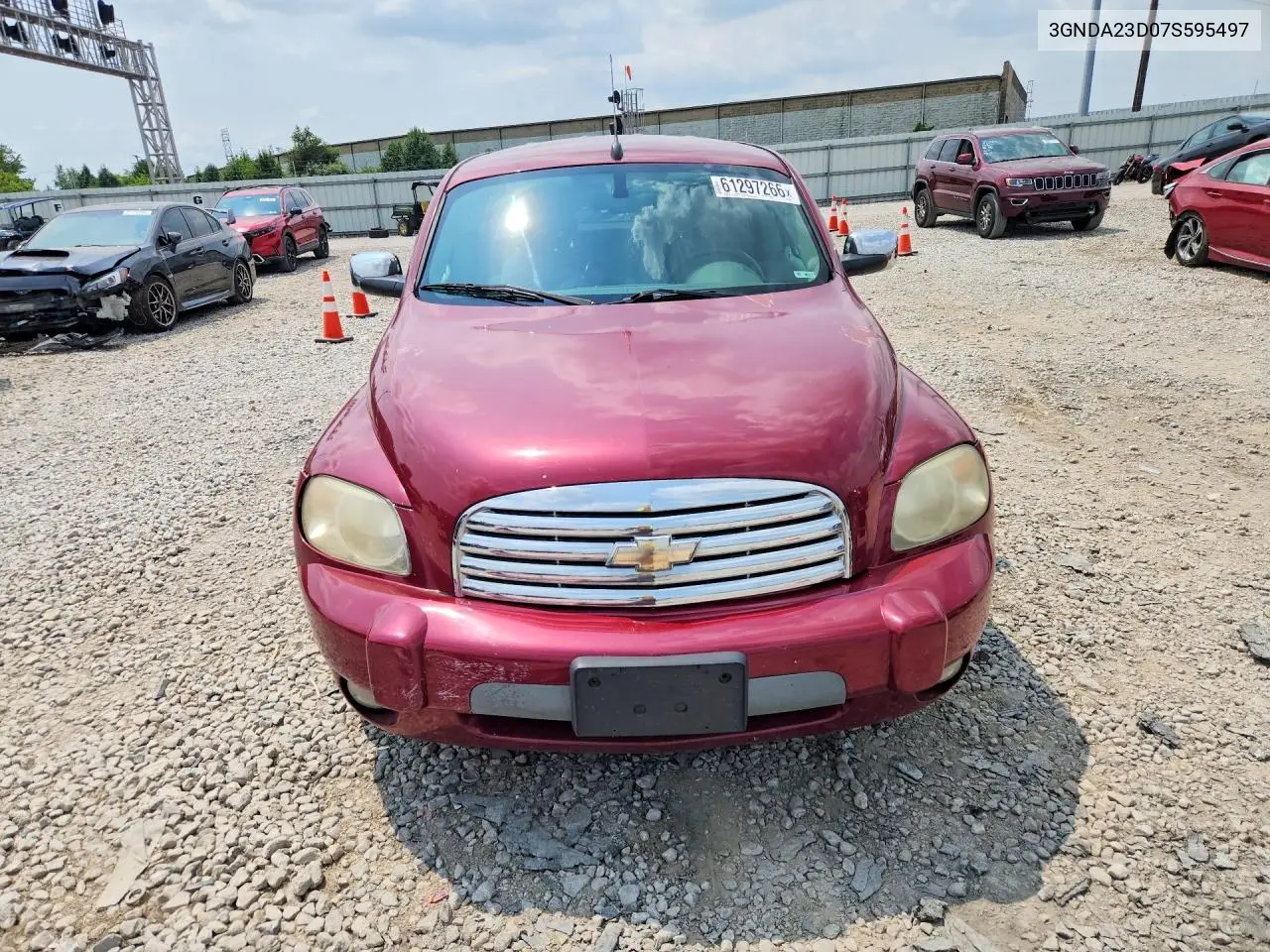 2007 Chevrolet Hhr Lt VIN: 3GNDA23D07S595497 Lot: 61297266