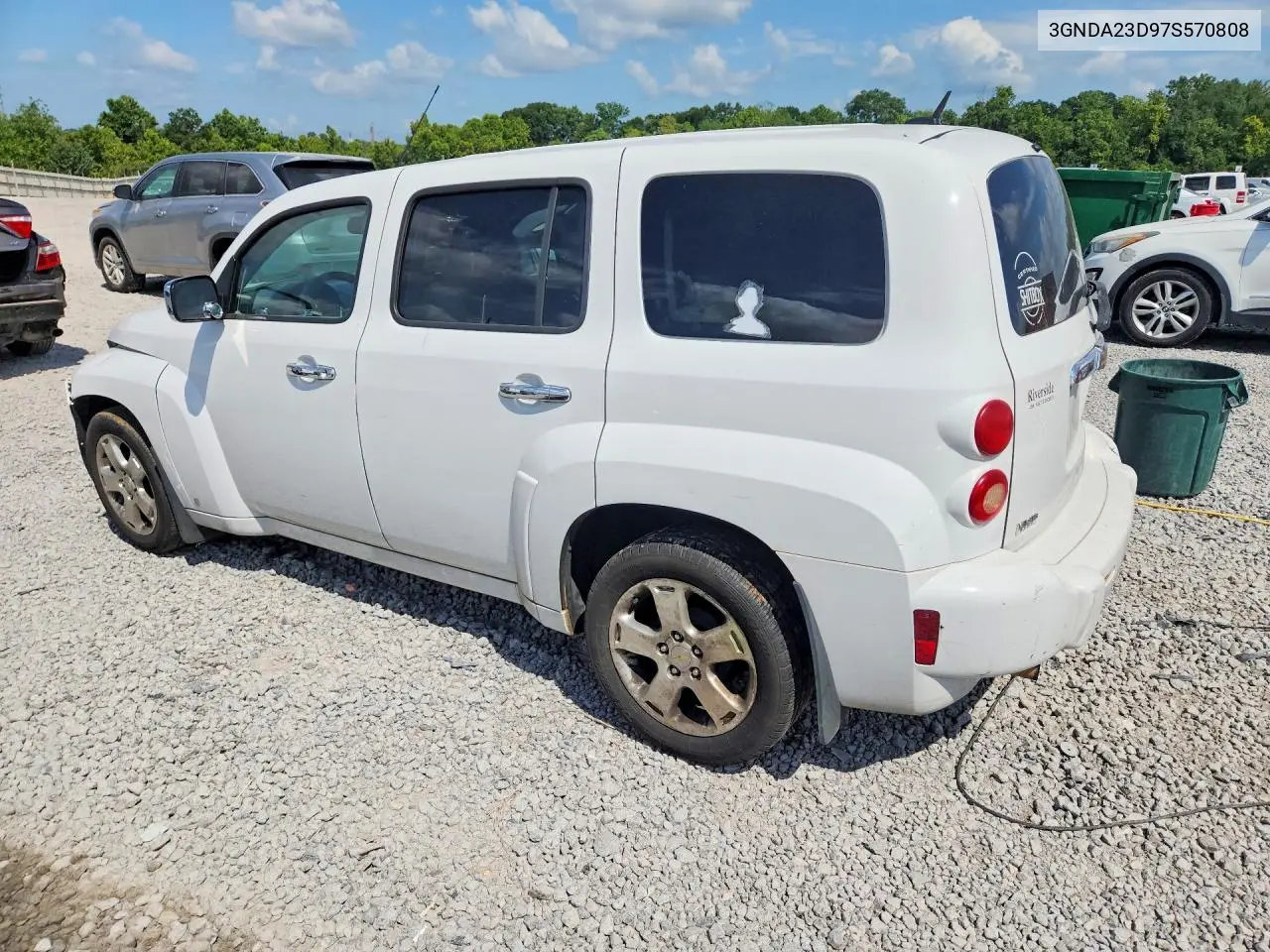 2007 Chevrolet Hhr Lt VIN: 3GNDA23D97S570808 Lot: 85622315