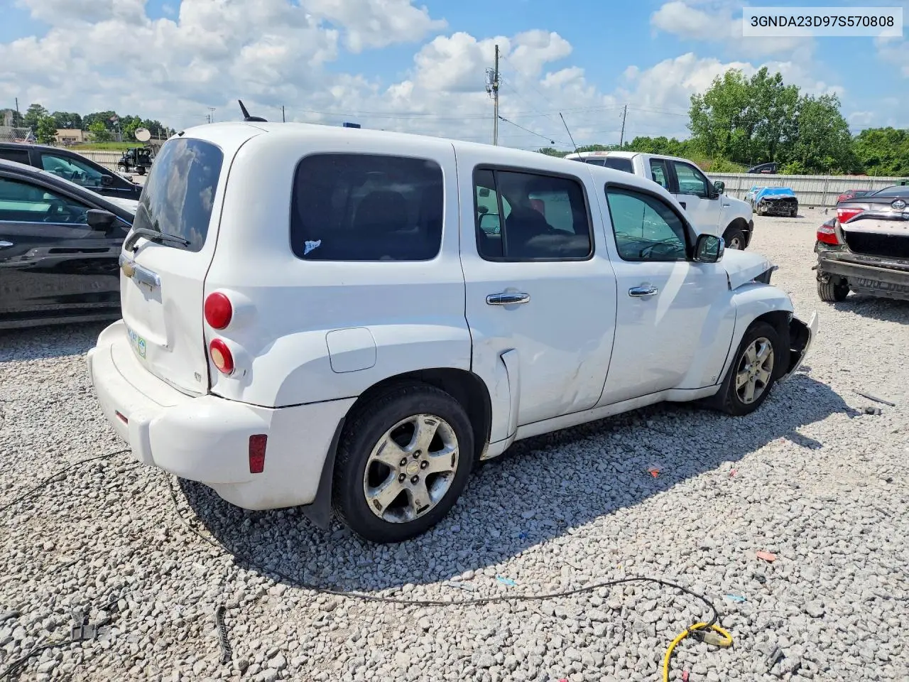 2007 Chevrolet Hhr Lt VIN: 3GNDA23D97S570808 Lot: 85622315