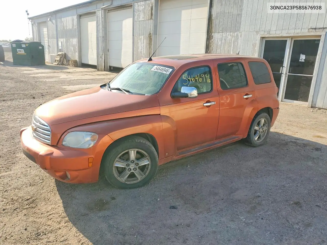2008 Chevrolet Hhr Lt VIN: 3GNCA23P58S676938 Lot: 54646946