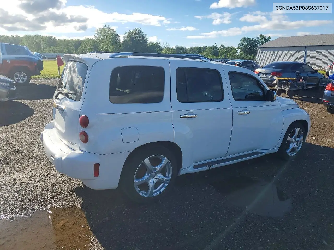 2008 Chevrolet Hhr Lt VIN: 3GNDA53P08S637017 Lot: 57420526