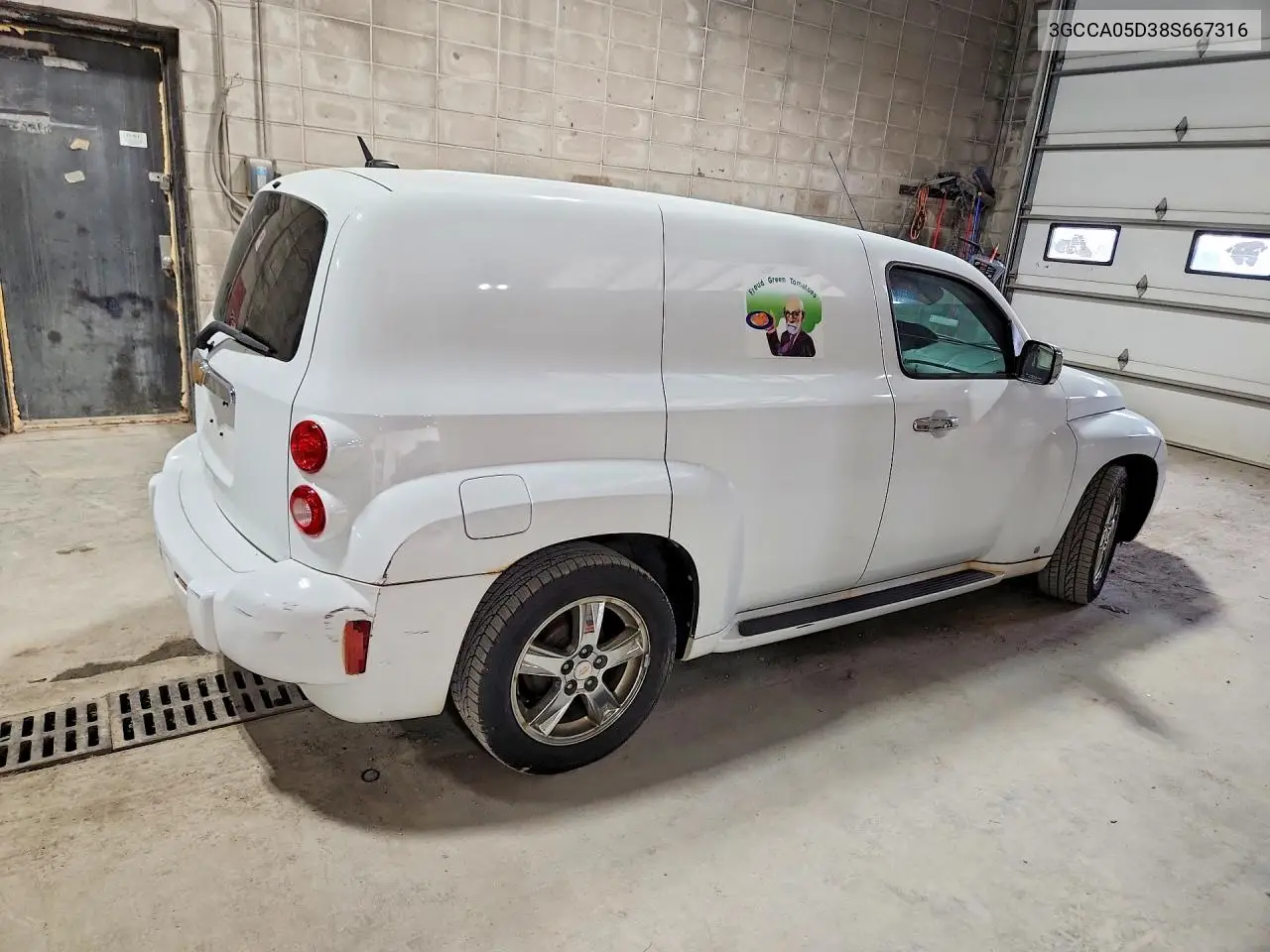 2008 Chevrolet Hhr Panel Lt VIN: 3GCCA05D38S667316 Lot: 58456896