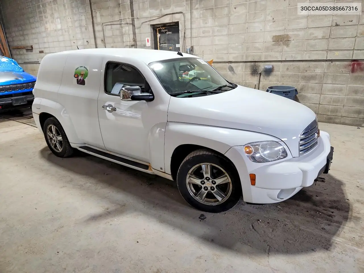 2008 Chevrolet Hhr Panel Lt VIN: 3GCCA05D38S667316 Lot: 58456896