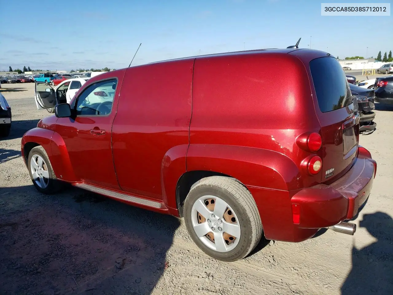 2008 Chevrolet Hhr Panel Ls VIN: 3GCCA85D38S712012 Lot: 58620896
