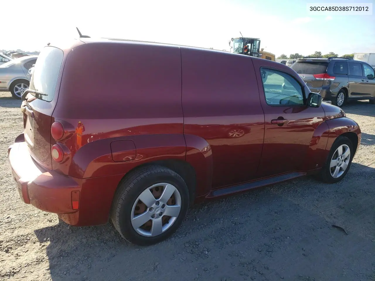 2008 Chevrolet Hhr Panel Ls VIN: 3GCCA85D38S712012 Lot: 58620896