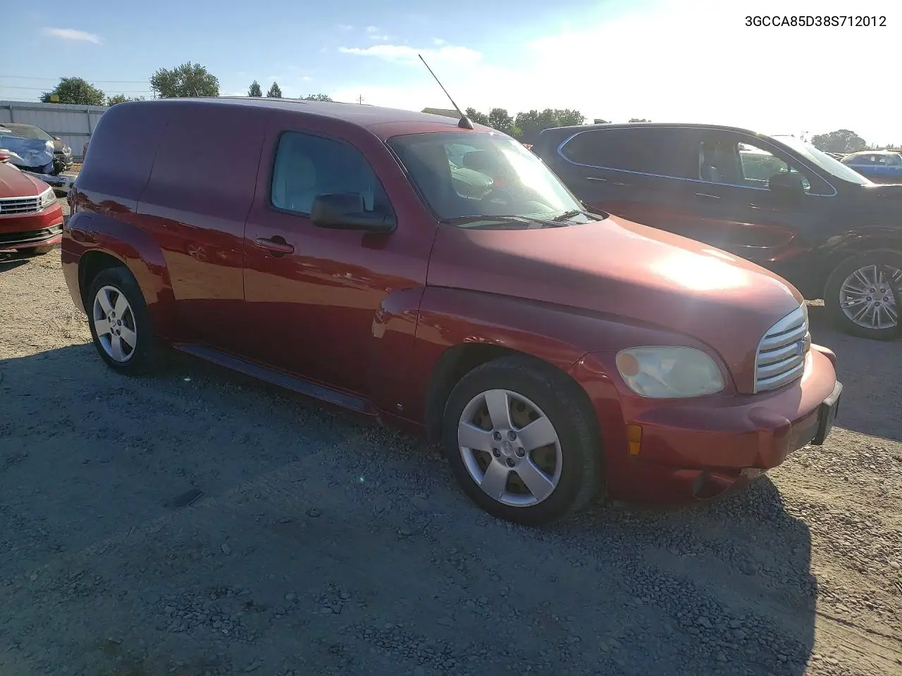 2008 Chevrolet Hhr Panel Ls VIN: 3GCCA85D38S712012 Lot: 58620896