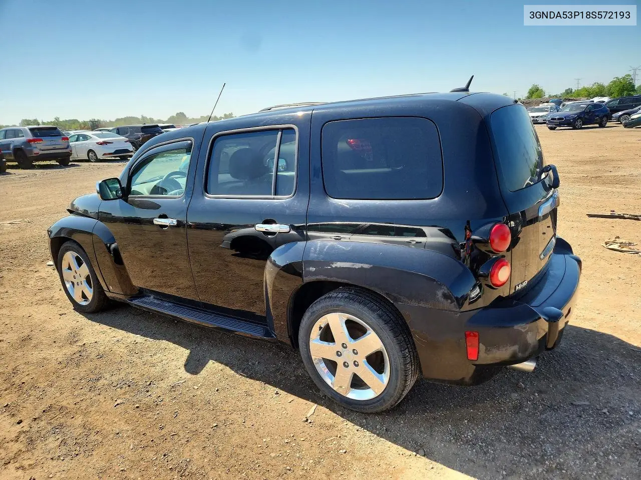 2008 Chevrolet Hhr Lt VIN: 3GNDA53P18S572193 Lot: 58824296