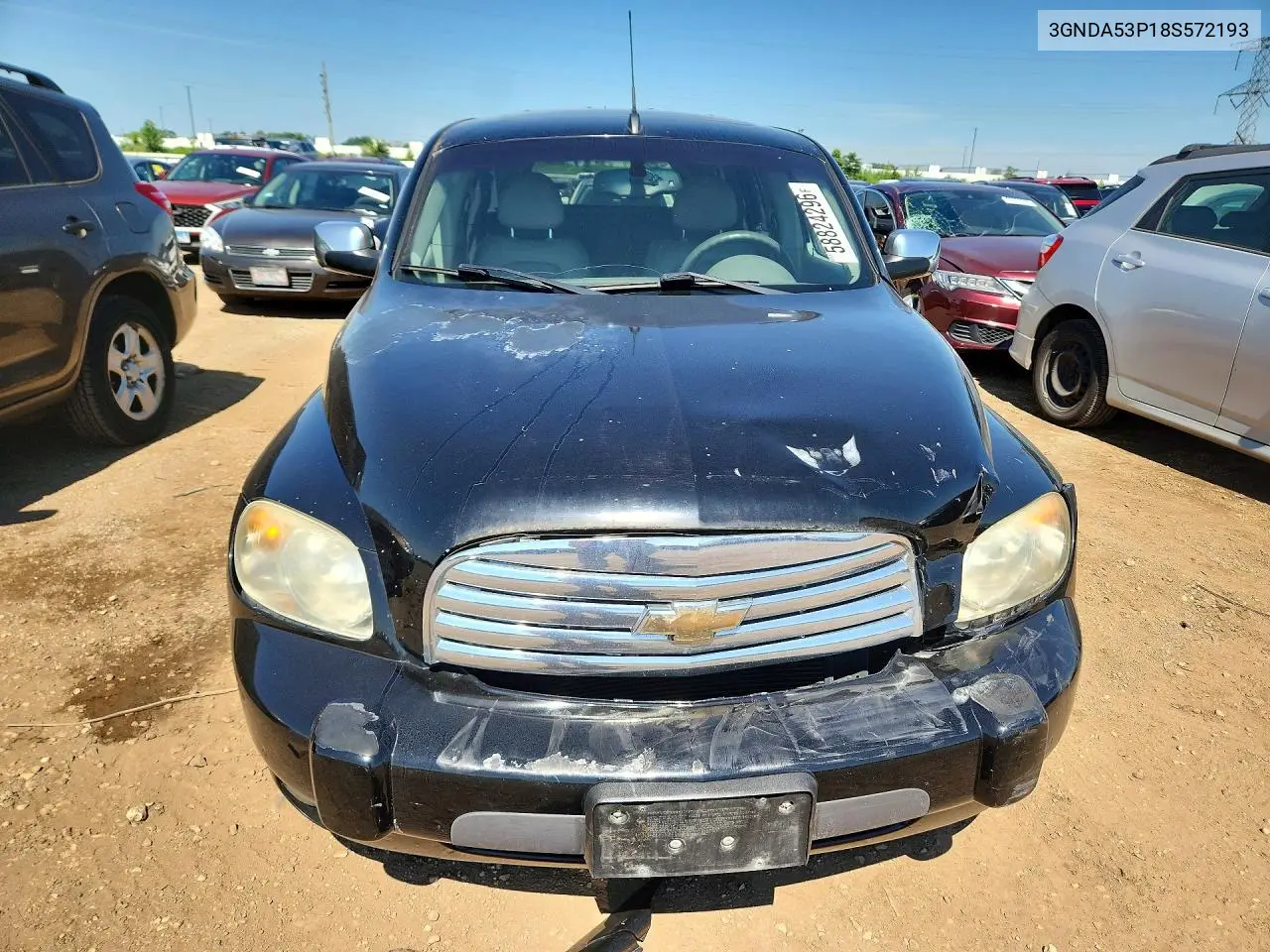 2008 Chevrolet Hhr Lt VIN: 3GNDA53P18S572193 Lot: 58824296