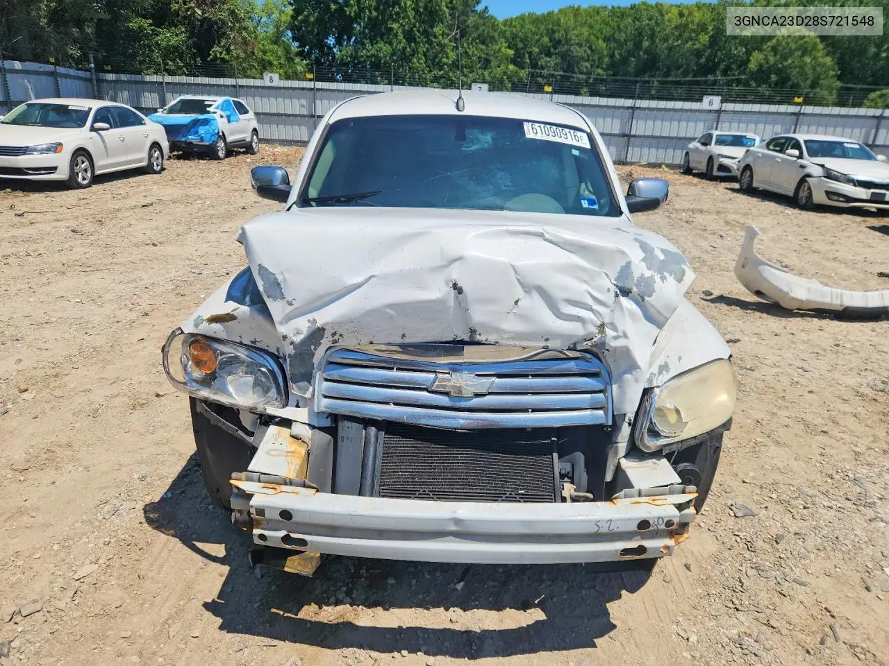 2008 Chevrolet Hhr Lt VIN: 3GNCA23D28S721548 Lot: 61090916
