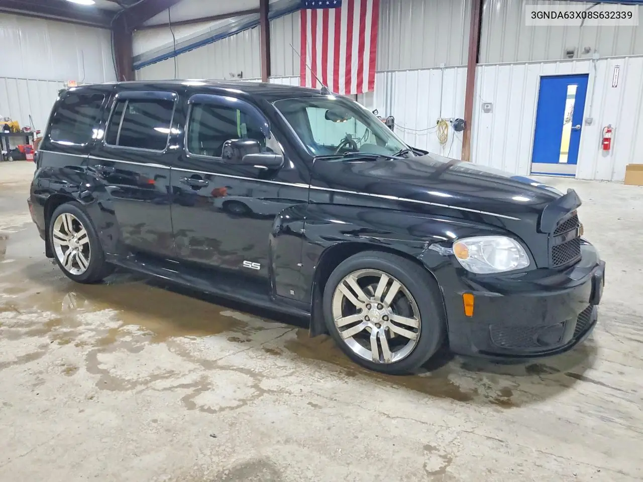 2008 Chevrolet Hhr Ss VIN: 3GNDA63X08S632339 Lot: 61711746