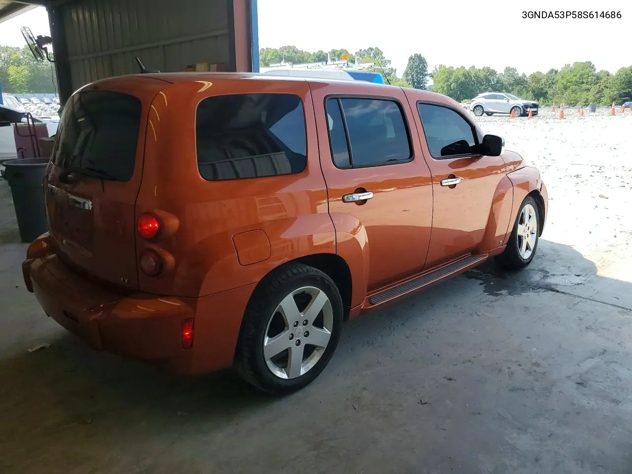2008 Chevrolet Hhr Lt VIN: 3GNDA53P58S614686 Lot: 61865596