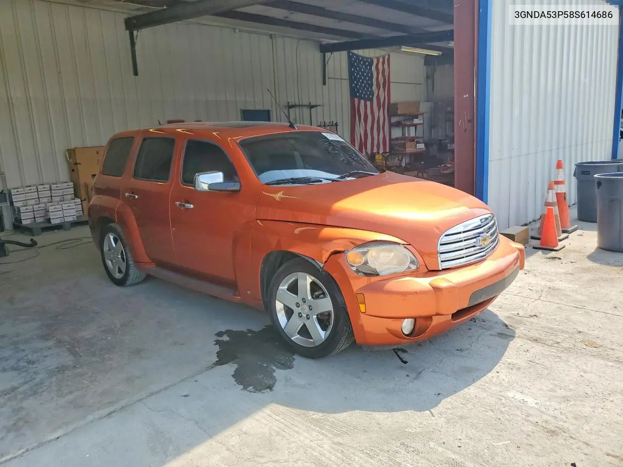 2008 Chevrolet Hhr Lt VIN: 3GNDA53P58S614686 Lot: 61865596