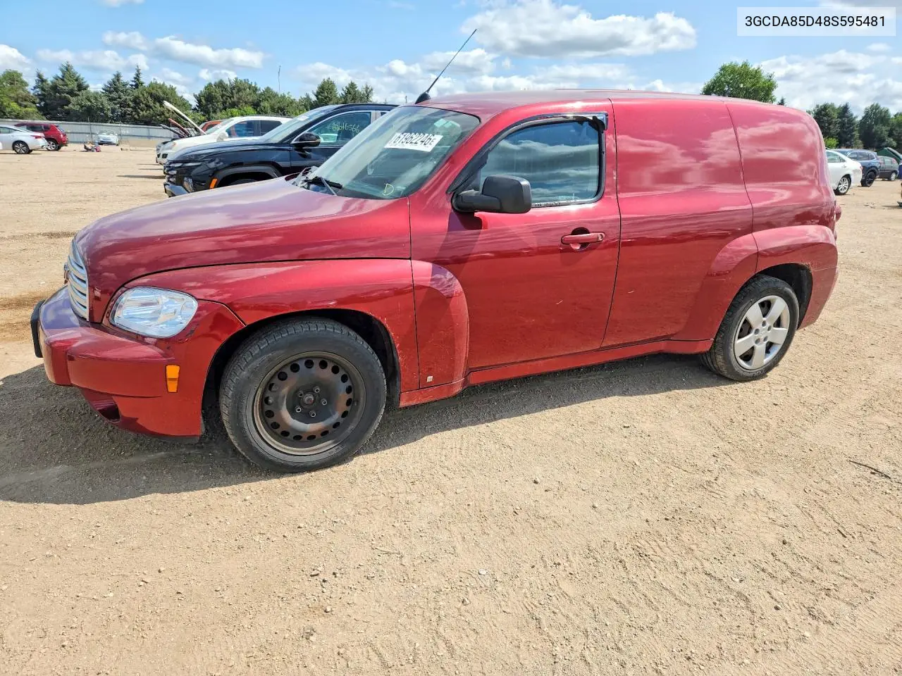 2008 Chevrolet Hhr Panel Ls VIN: 3GCDA85D48S595481 Lot: 61962246