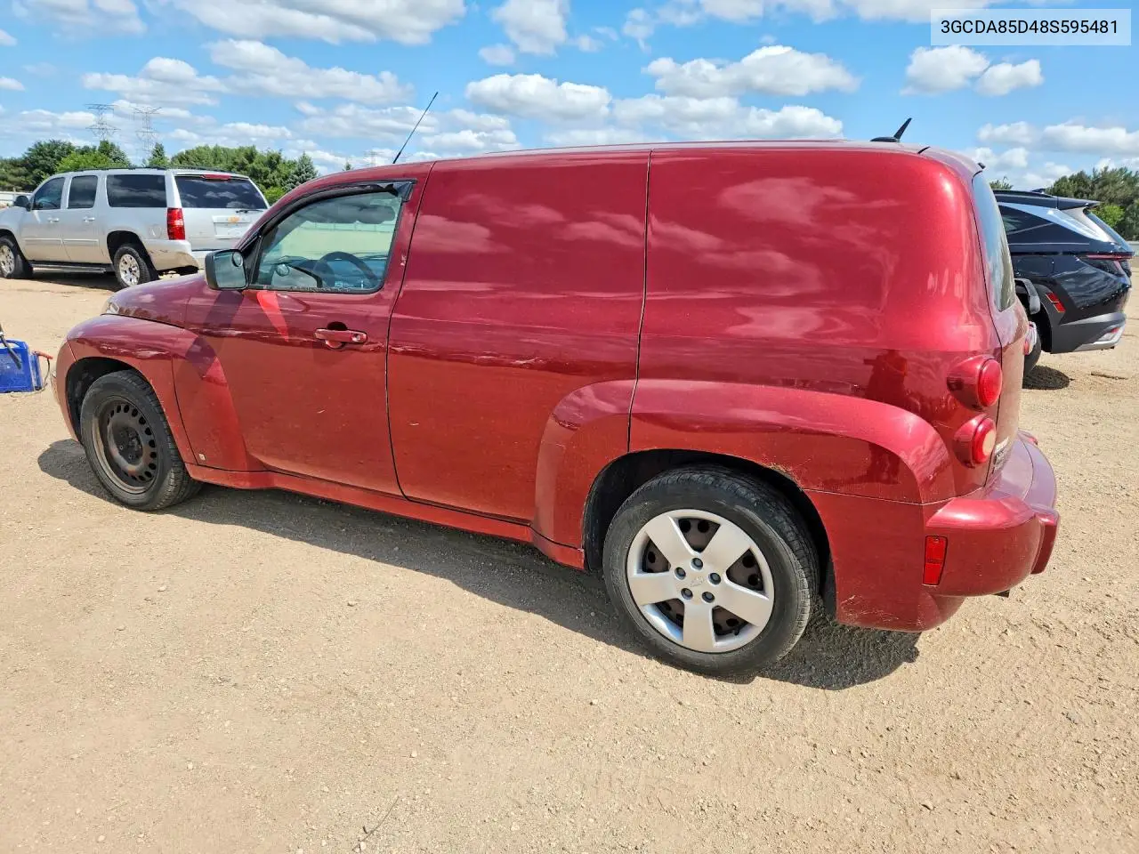2008 Chevrolet Hhr Panel Ls VIN: 3GCDA85D48S595481 Lot: 61962246