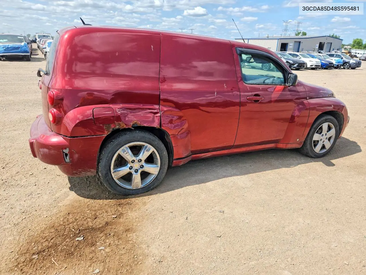 2008 Chevrolet Hhr Panel Ls VIN: 3GCDA85D48S595481 Lot: 61962246
