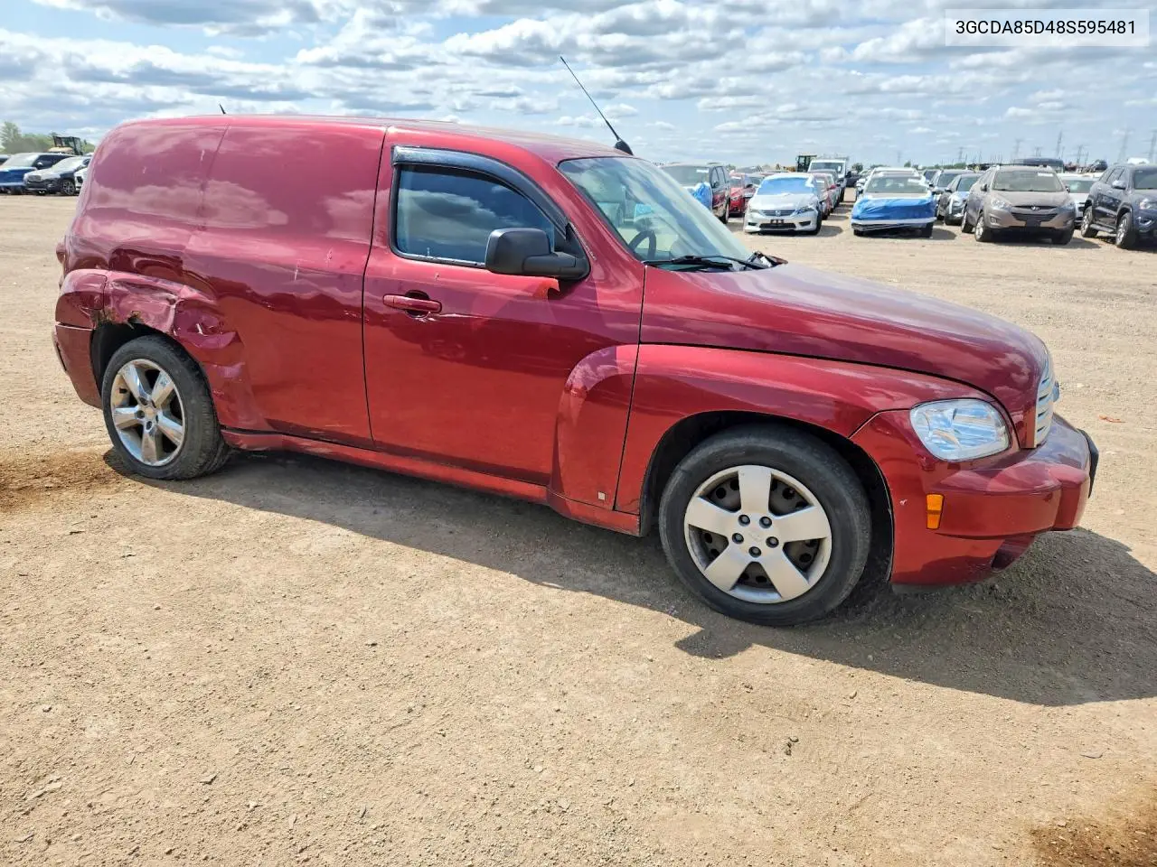 2008 Chevrolet Hhr Panel Ls VIN: 3GCDA85D48S595481 Lot: 61962246