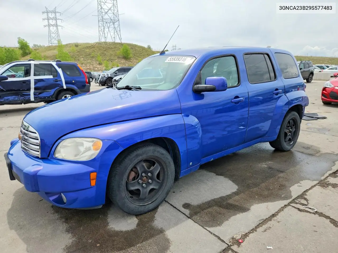 2009 Chevrolet Hhr Lt VIN: 3GNCA23B29S577483 Lot: 55939316