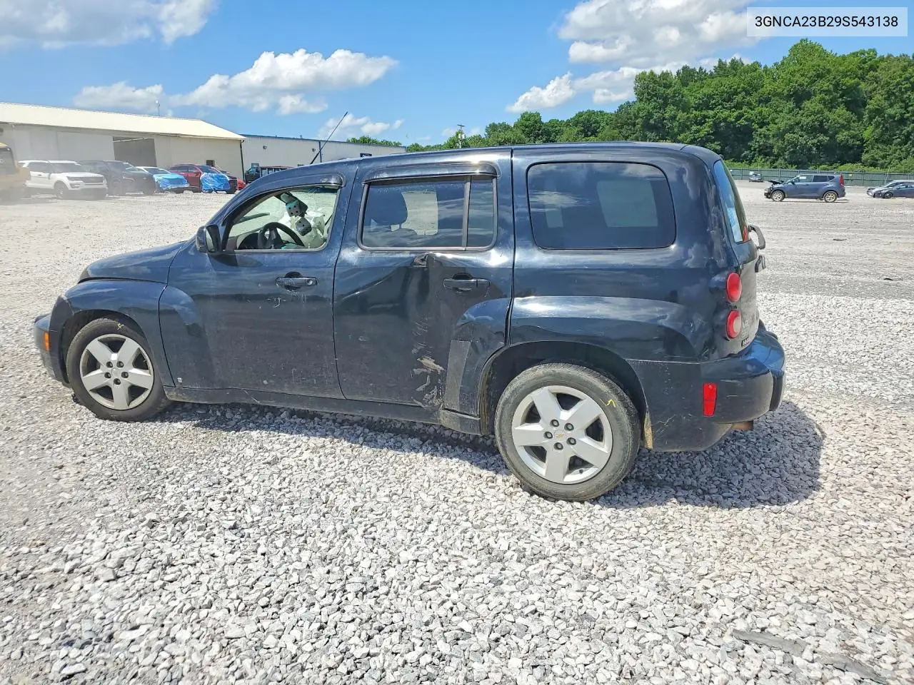 2009 Chevrolet Hhr Lt VIN: 3GNCA23B29S543138 Lot: 57676216