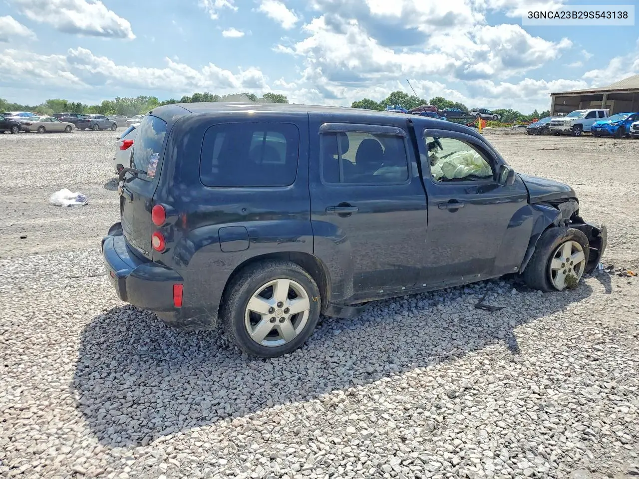 2009 Chevrolet Hhr Lt VIN: 3GNCA23B29S543138 Lot: 57676216