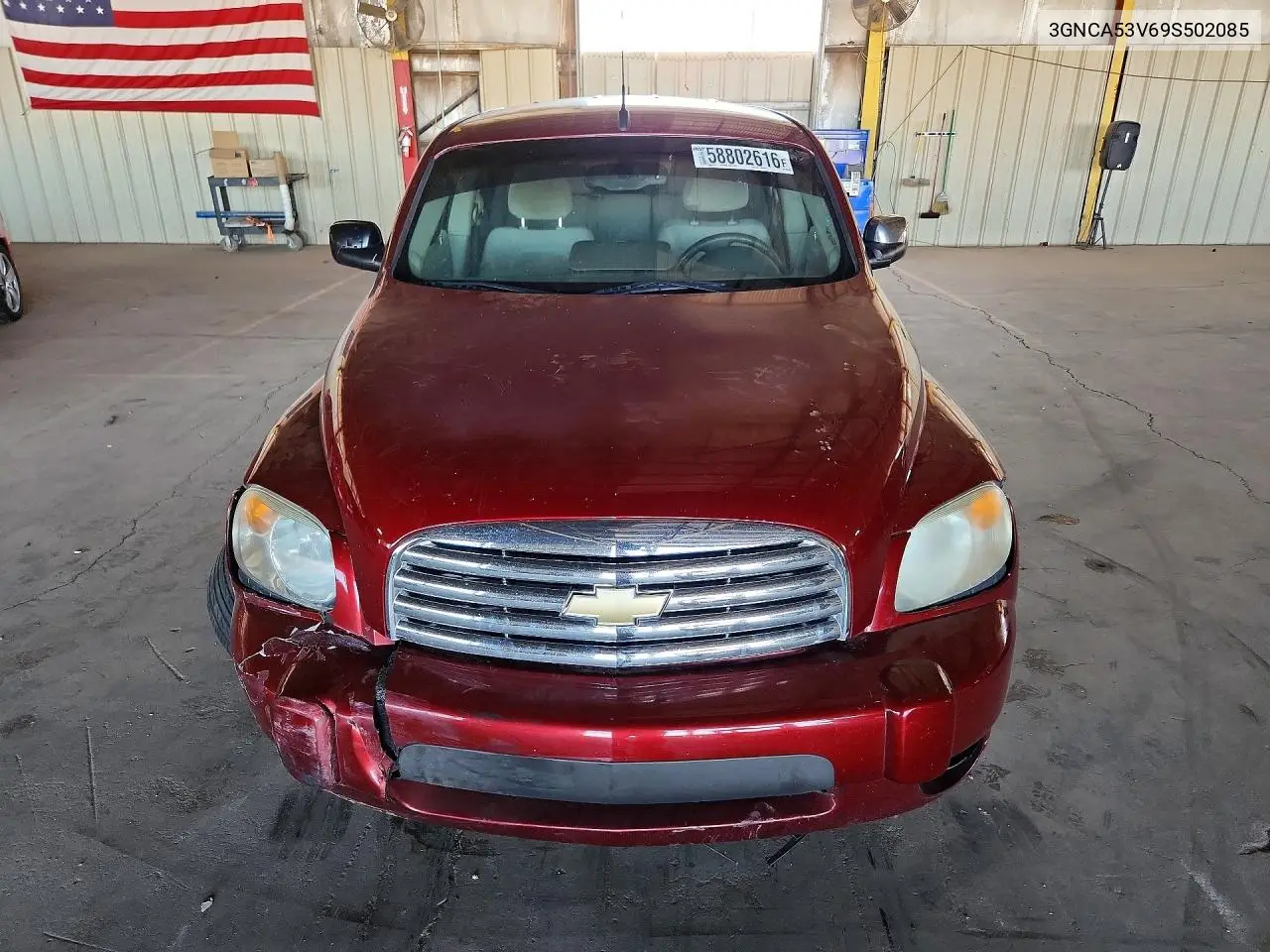 2009 Chevrolet Hhr Lt VIN: 3GNCA53V69S502085 Lot: 58802616