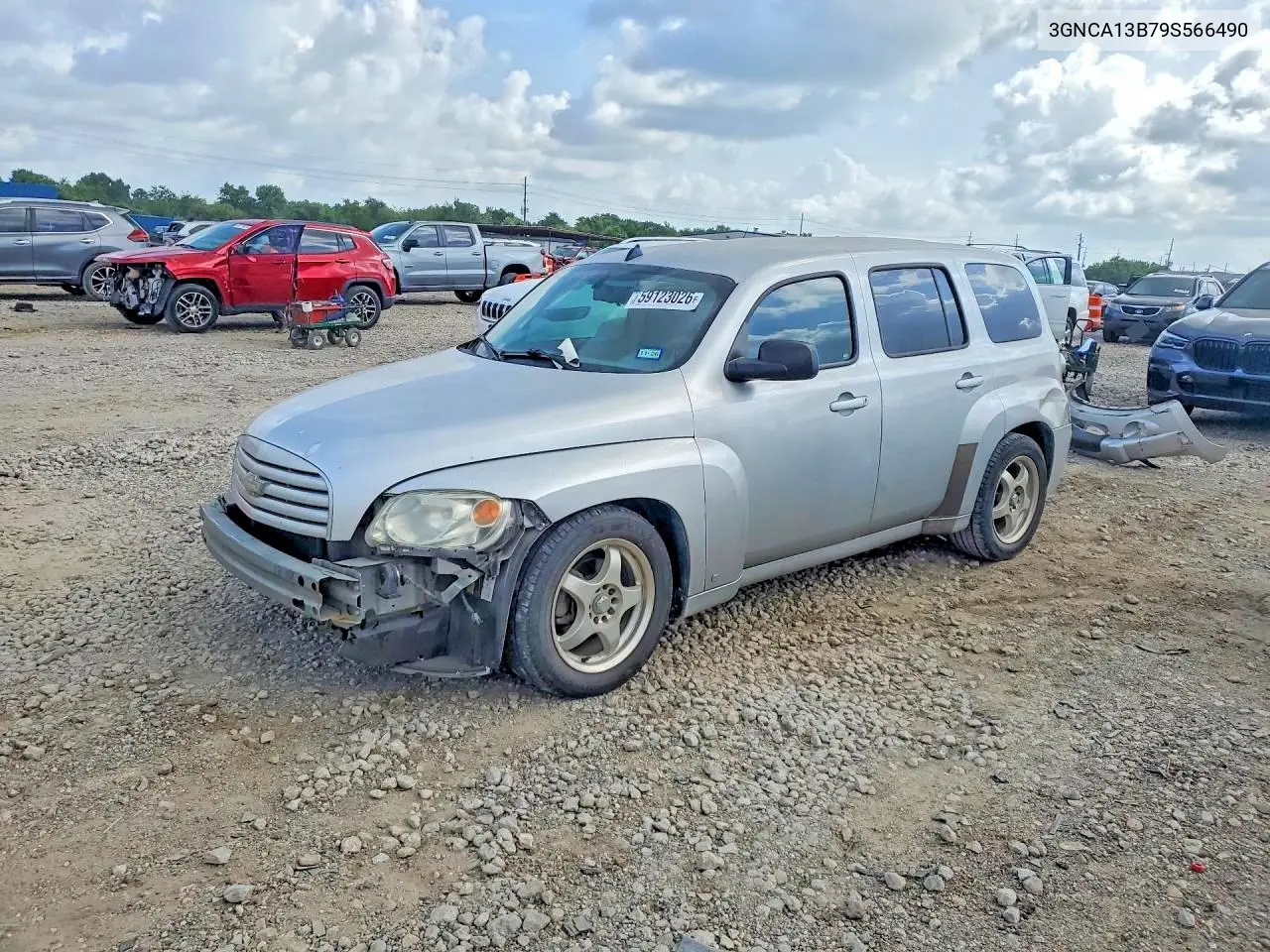 2009 Chevrolet Hhr VIN: 3GNCA13B79S566490 Lot: 59123026