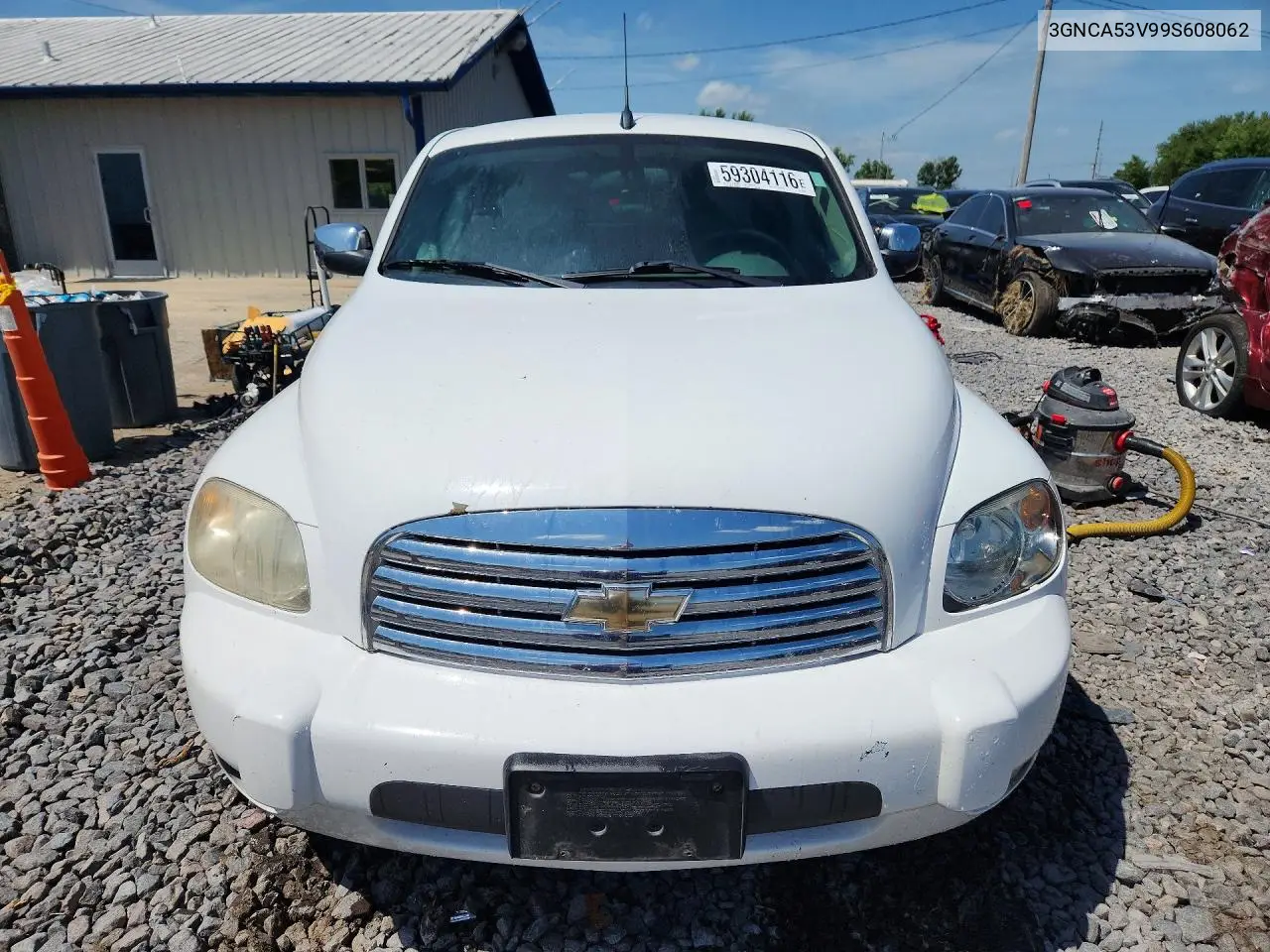 2009 Chevrolet Hhr Lt VIN: 3GNCA53V99S608062 Lot: 59304116