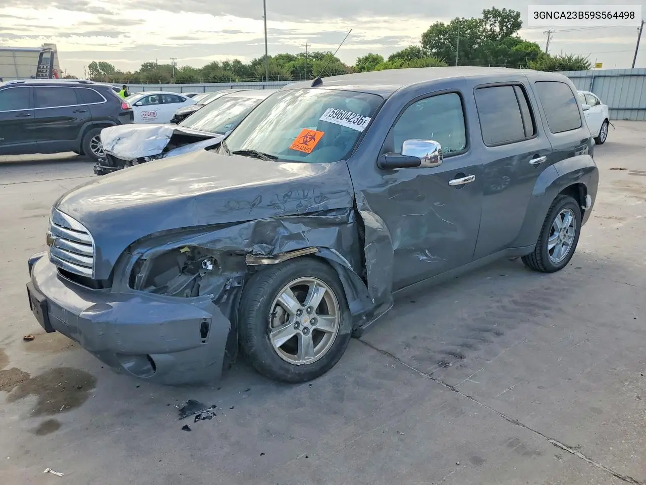2009 Chevrolet Hhr Lt VIN: 3GNCA23B59S564498 Lot: 59604236