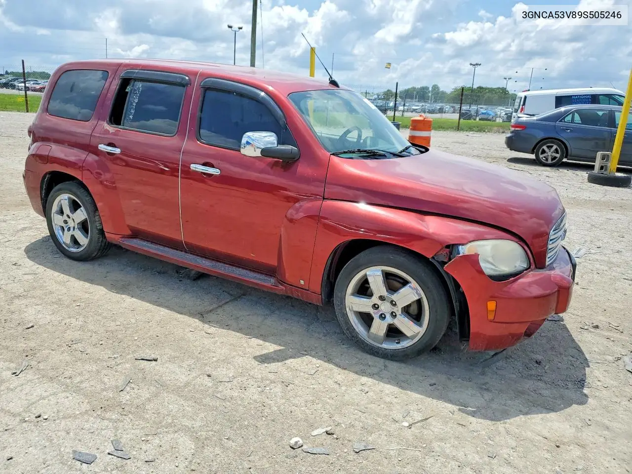 2009 Chevrolet Hhr Lt VIN: 3GNCA53V89S505246 Lot: 59613656