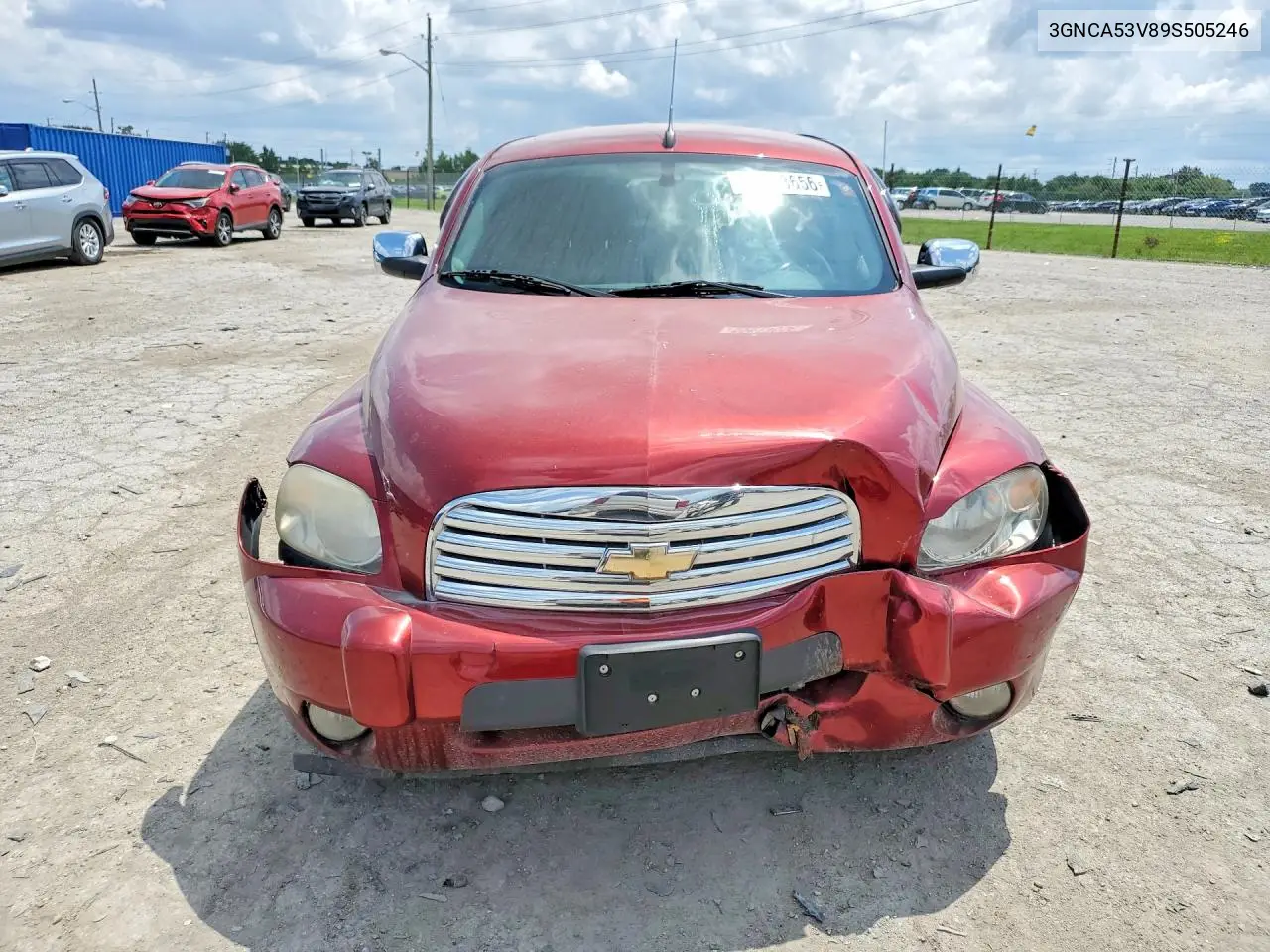 2009 Chevrolet Hhr Lt VIN: 3GNCA53V89S505246 Lot: 59613656