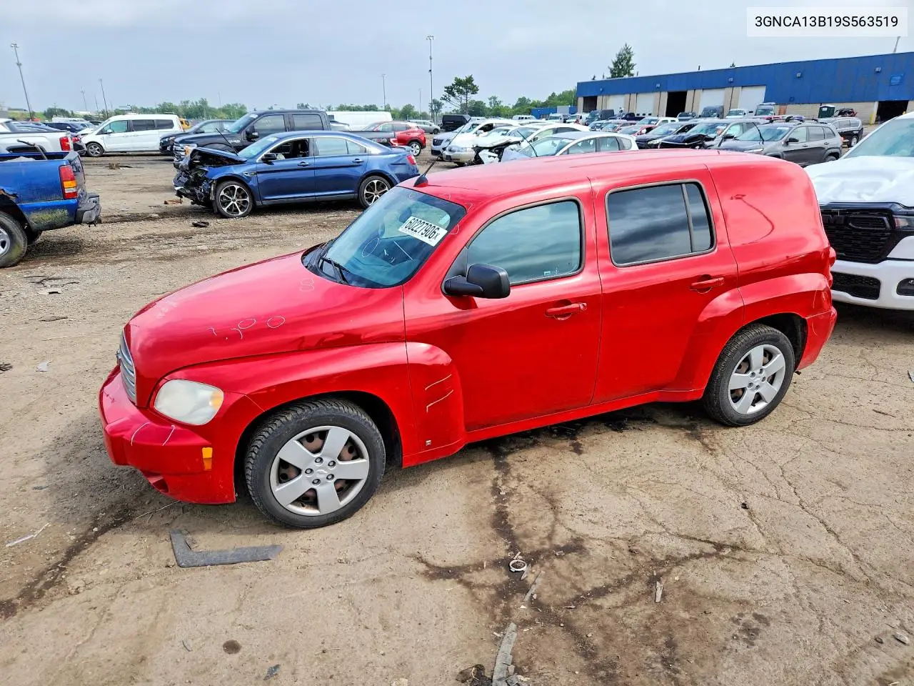 2009 Chevrolet Hhr Ls VIN: 3GNCA13B19S563519 Lot: 60227906