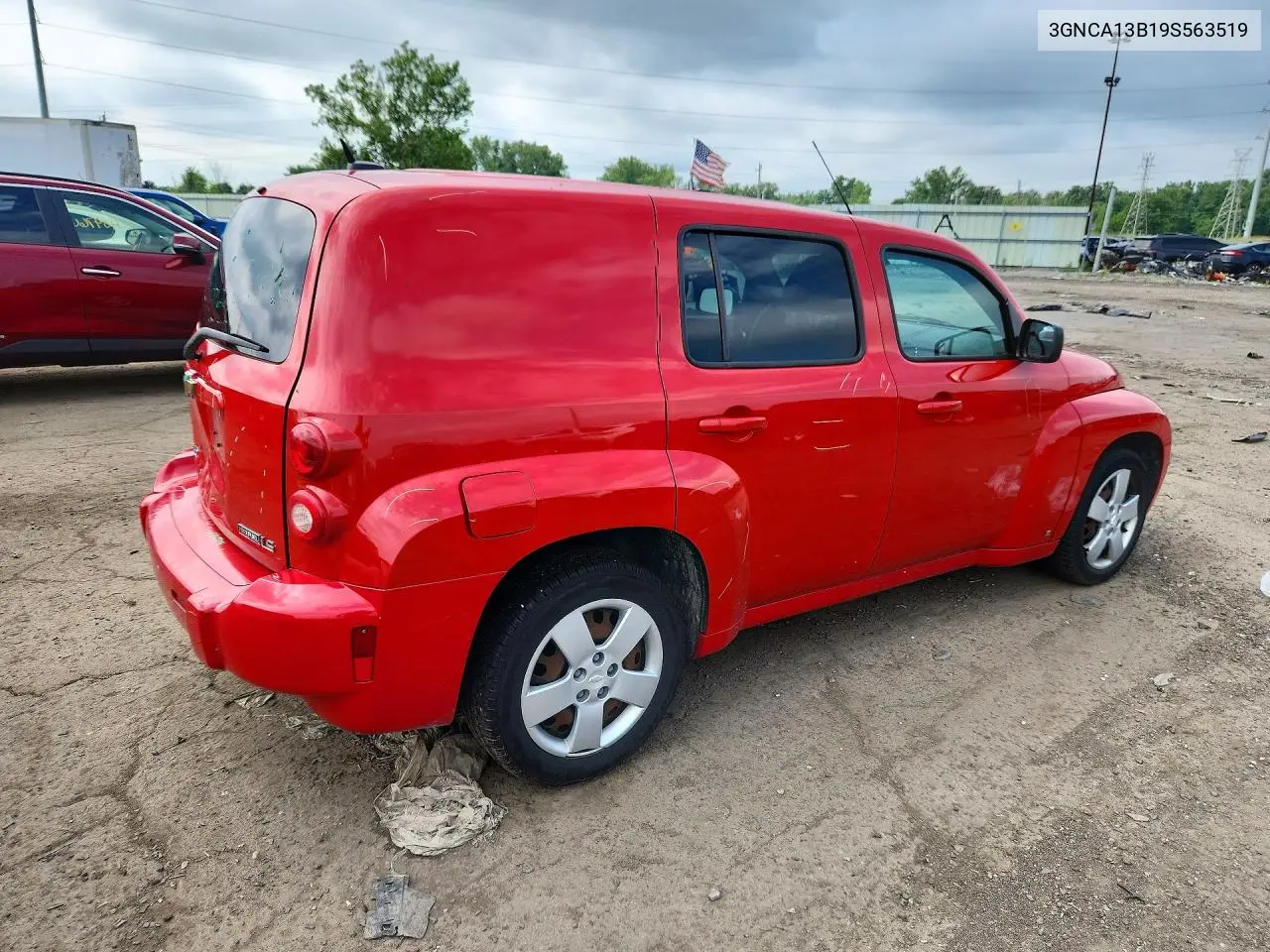 2009 Chevrolet Hhr Ls VIN: 3GNCA13B19S563519 Lot: 60227906