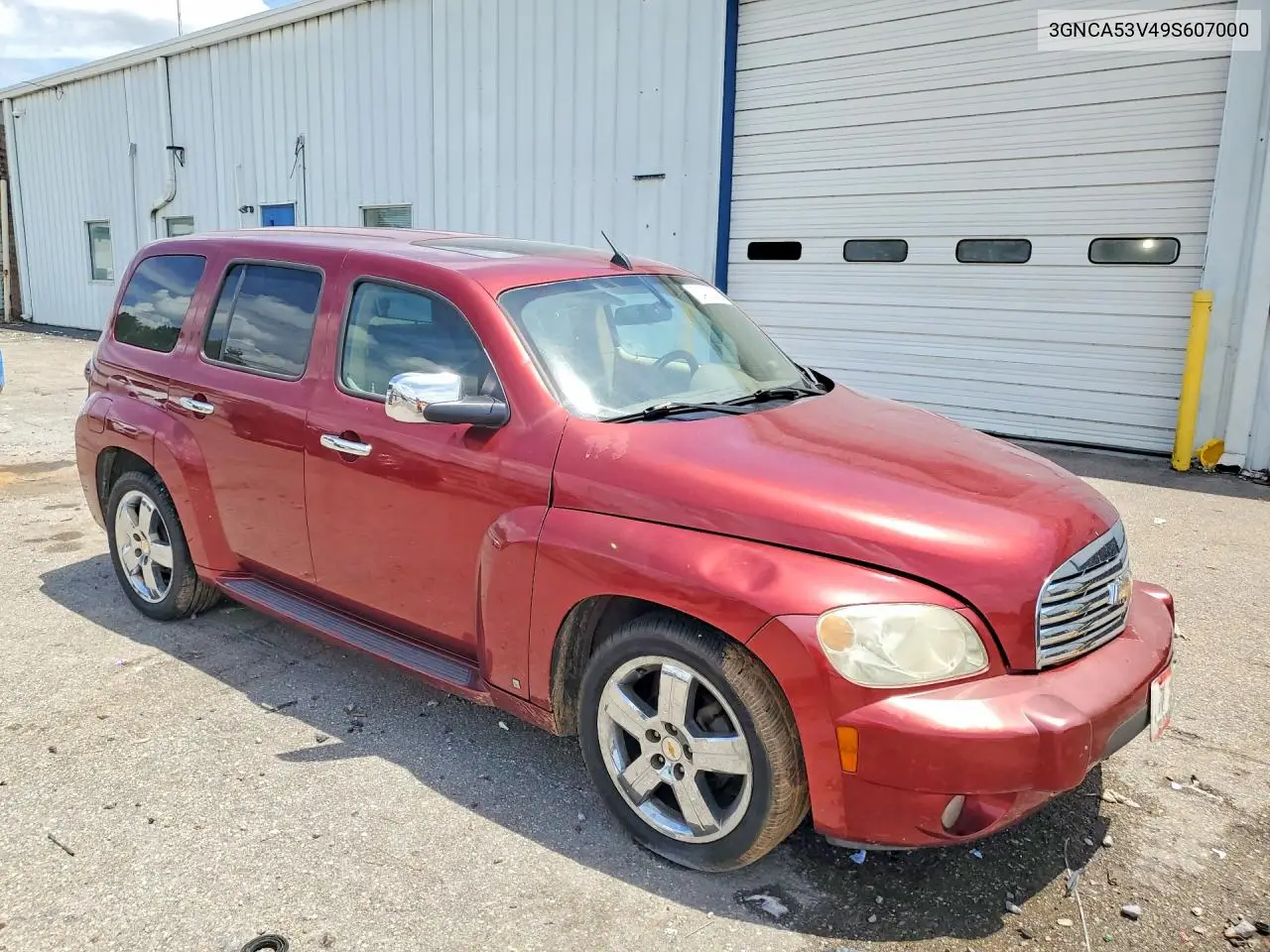 2009 Chevrolet Hhr Lt VIN: 3GNCA53V49S607000 Lot: 60469206