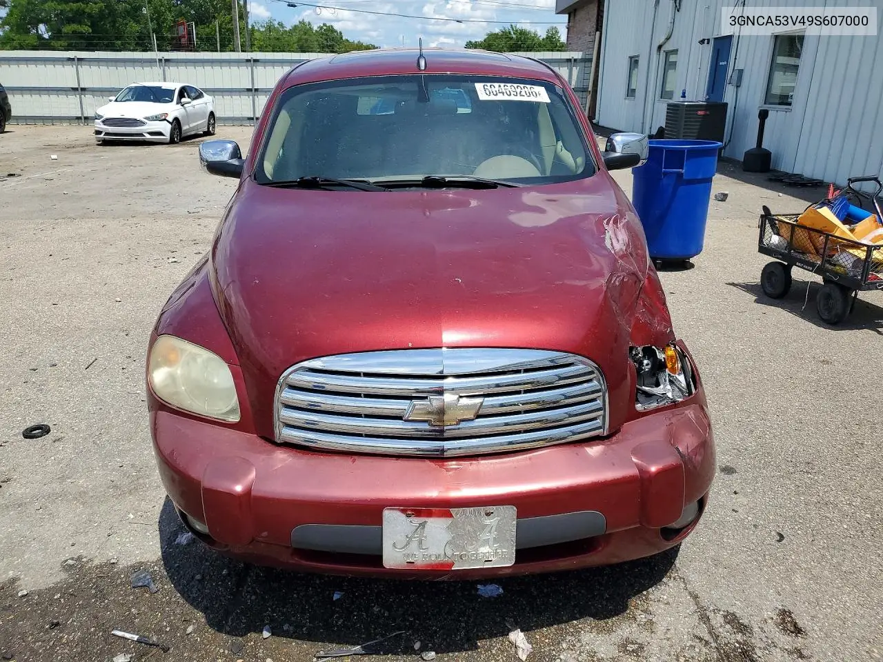 2009 Chevrolet Hhr Lt VIN: 3GNCA53V49S607000 Lot: 60469206