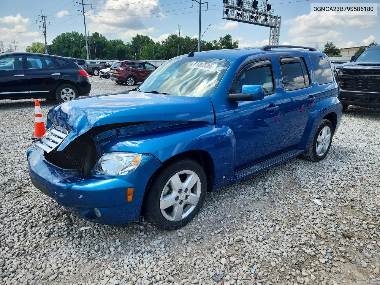 2009 Chevrolet Hhr Lt VIN: 3GNCA23B79S586180 Lot: 61002266