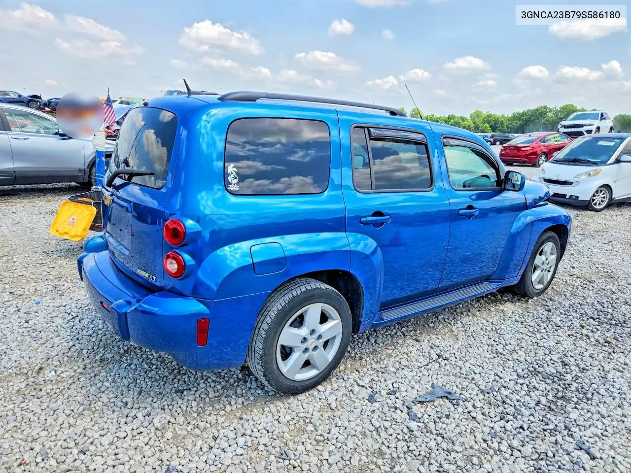 2009 Chevrolet Hhr Lt VIN: 3GNCA23B79S586180 Lot: 61002266