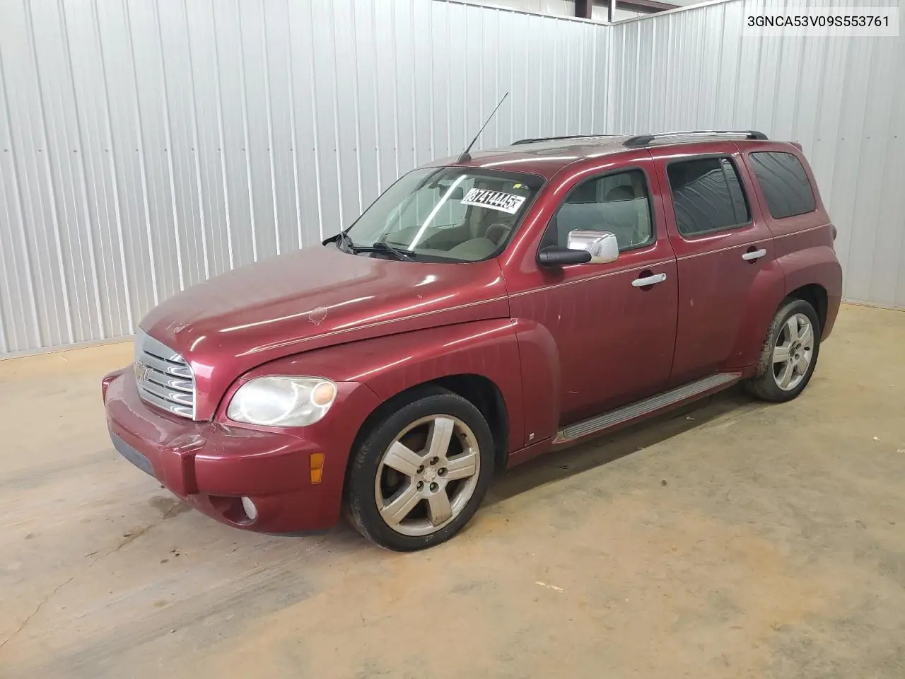 2009 Chevrolet Hhr Lt VIN: 3GNCA53V09S553761 Lot: 87414445