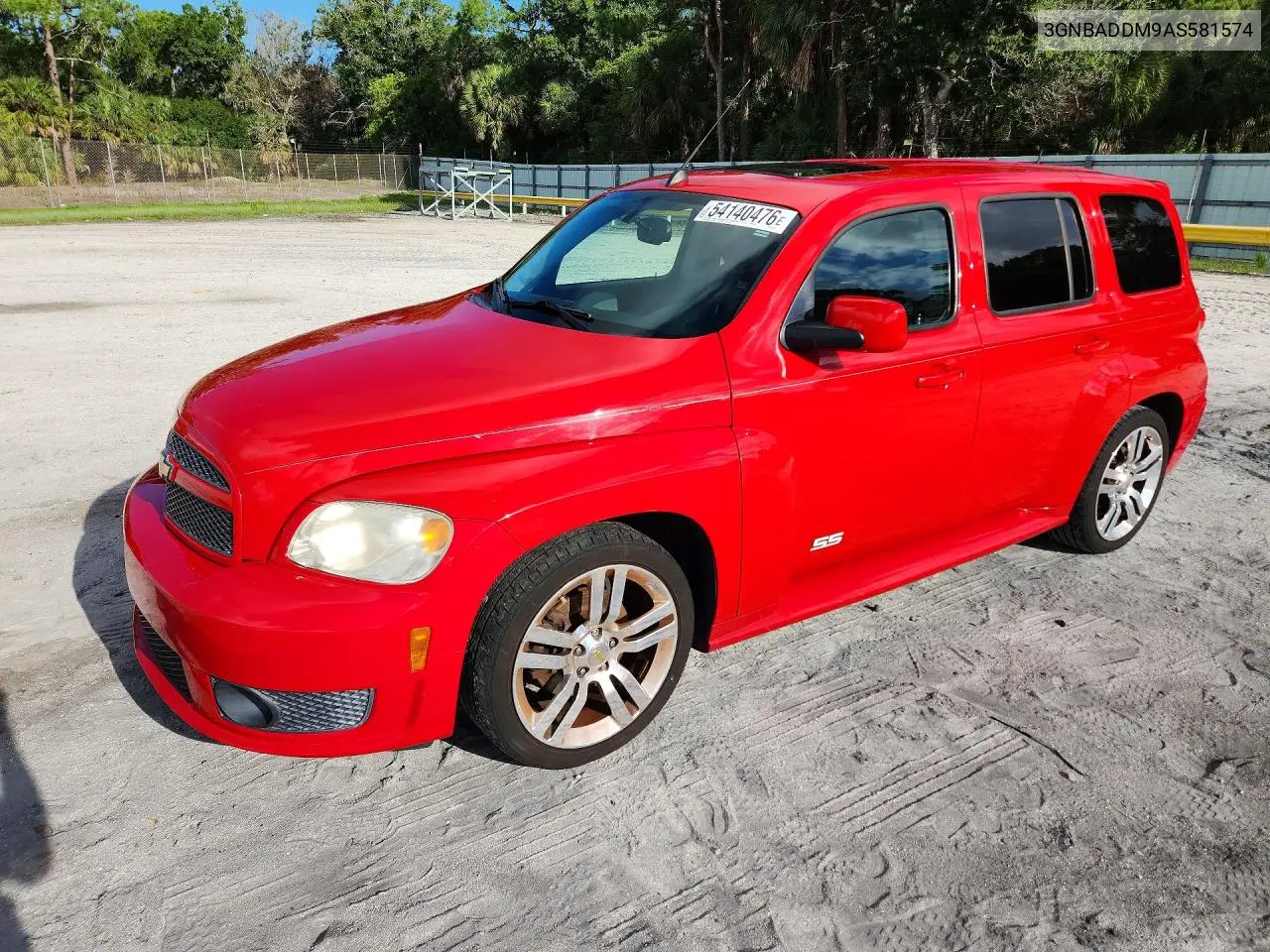 2010 Chevrolet Hhr Ss VIN: 3GNBADDM9AS581574 Lot: 54140476