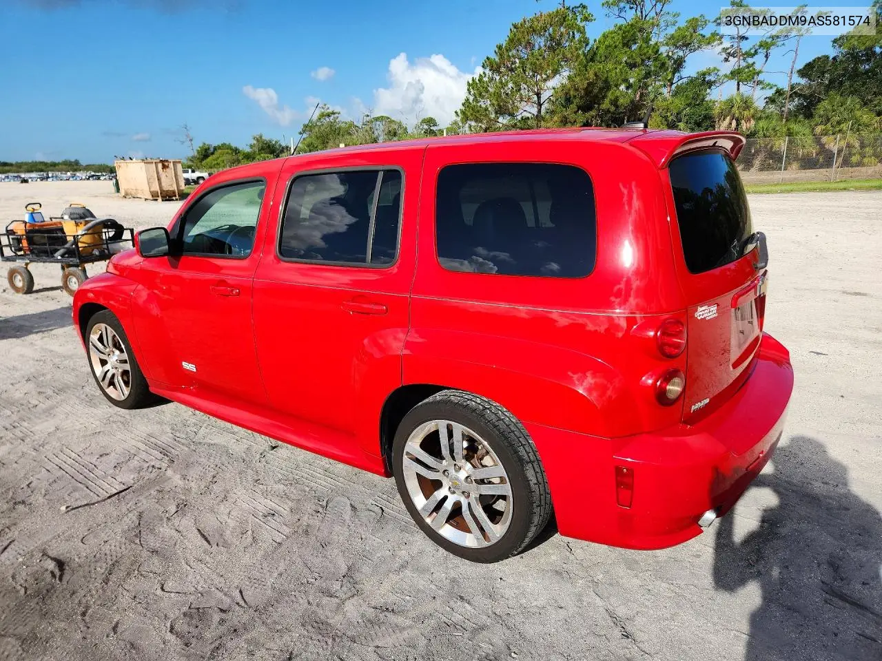2010 Chevrolet Hhr Ss VIN: 3GNBADDM9AS581574 Lot: 54140476