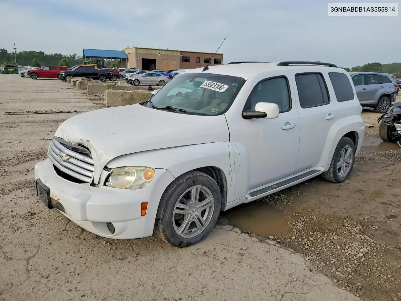 2010 Chevrolet Hhr Lt VIN: 3GNBABDB1AS555814 Lot: 55509306