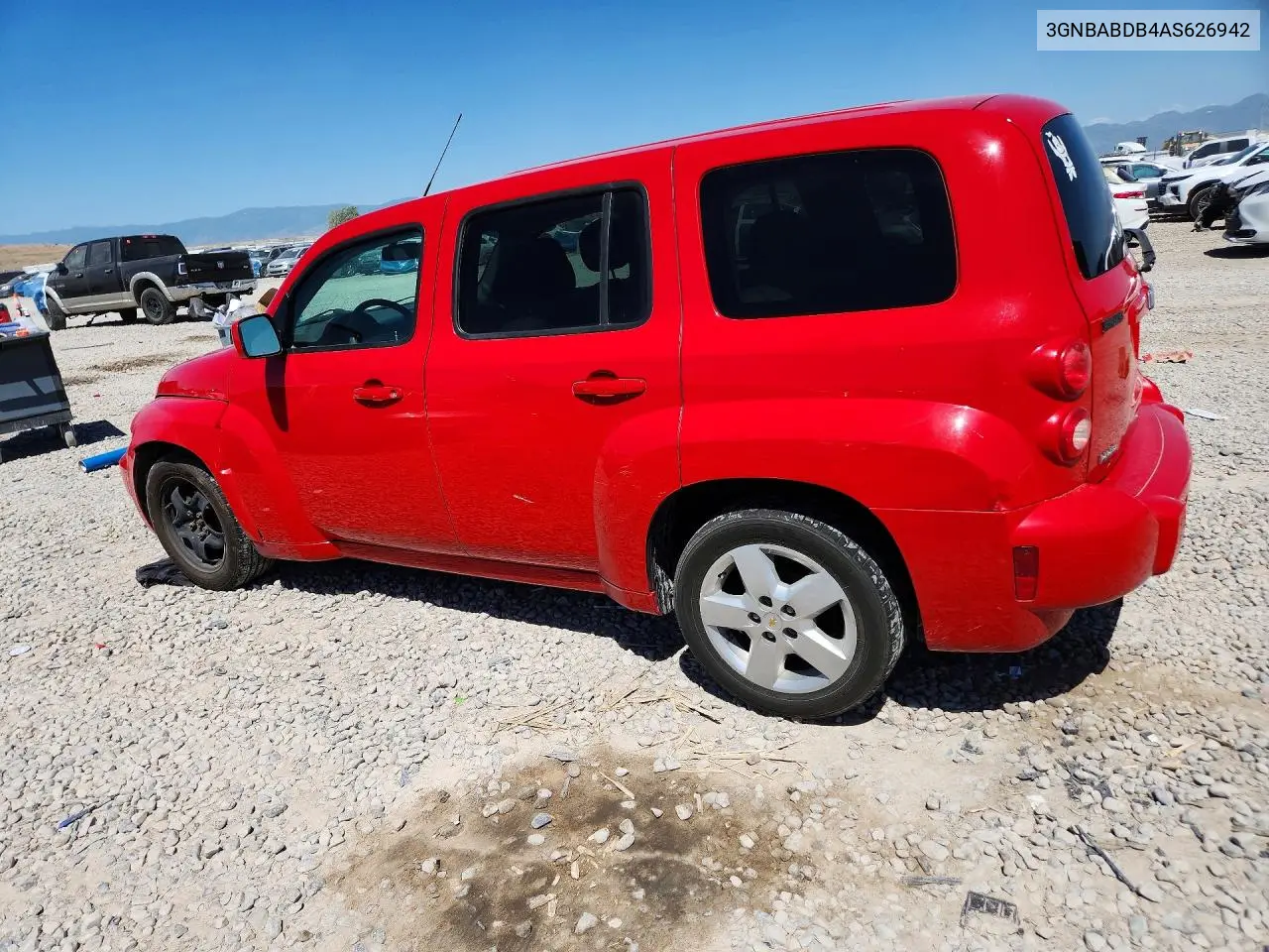 2010 Chevrolet Hhr Lt VIN: 3GNBABDB4AS626942 Lot: 55718926