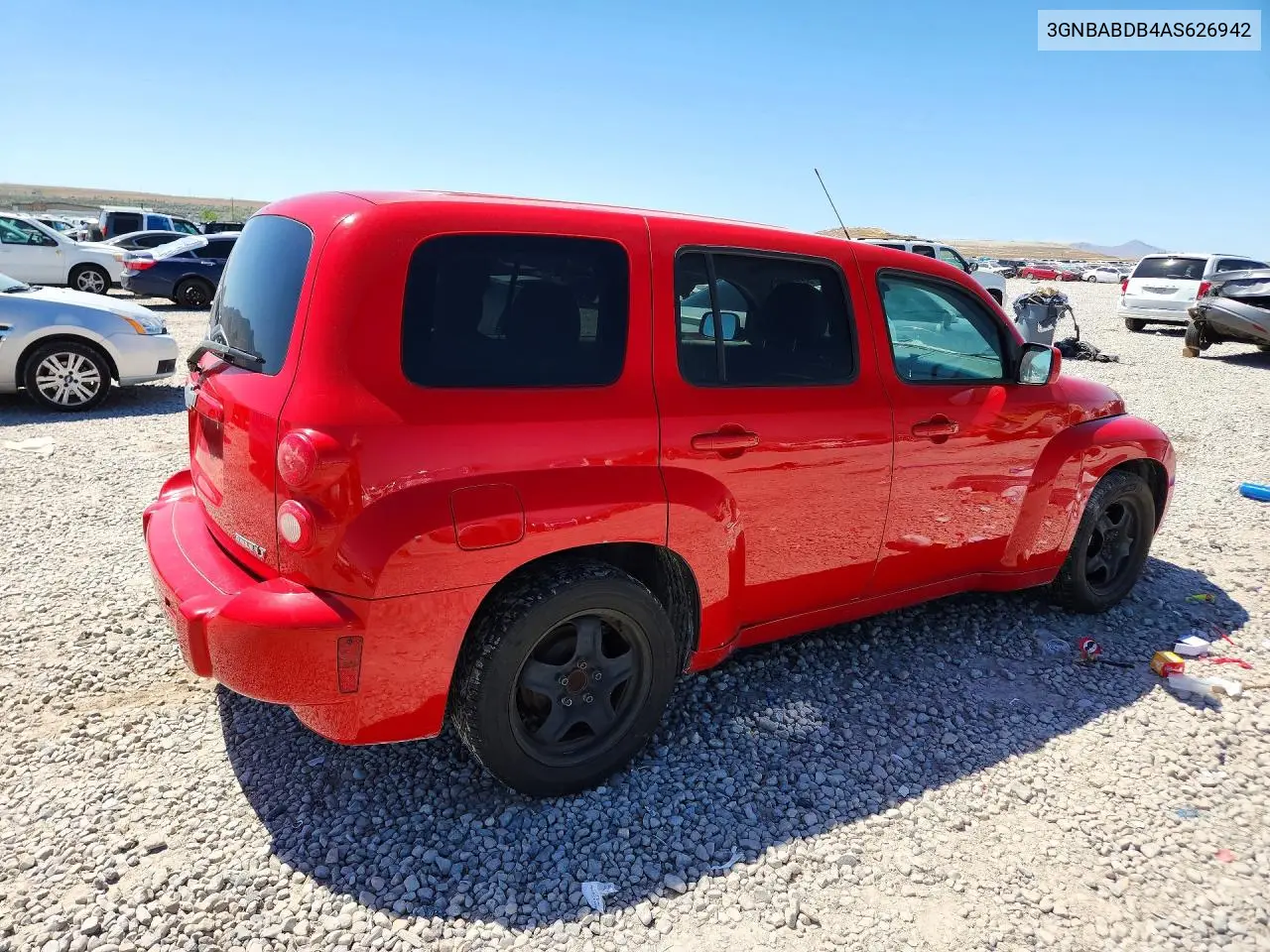 2010 Chevrolet Hhr Lt VIN: 3GNBABDB4AS626942 Lot: 55718926