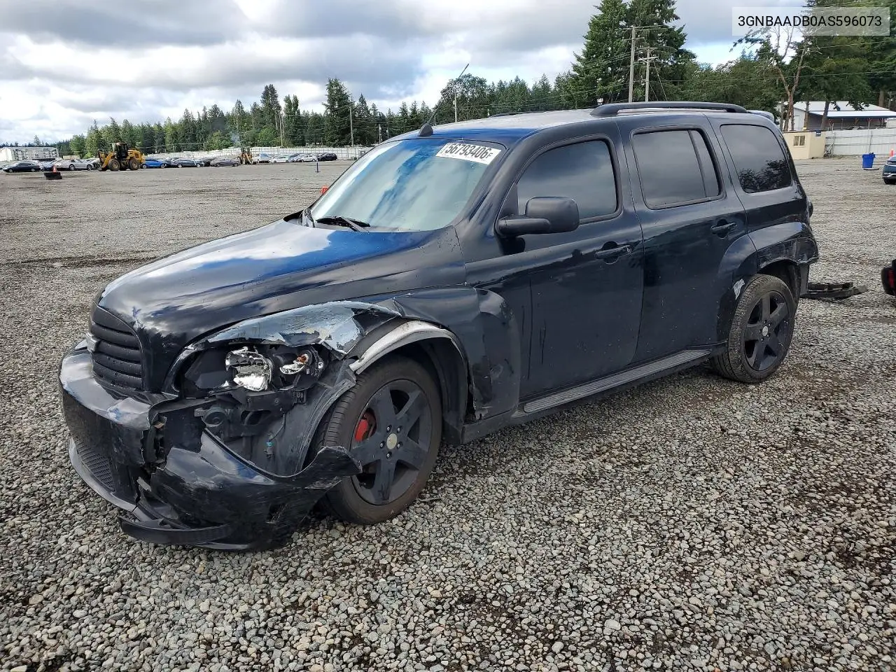2010 Chevrolet Hhr Ls VIN: 3GNBAADB0AS596073 Lot: 56793406