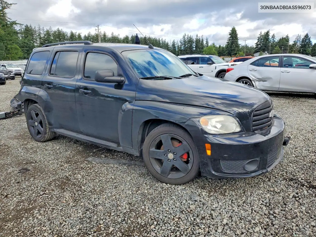 2010 Chevrolet Hhr Ls VIN: 3GNBAADB0AS596073 Lot: 56793406