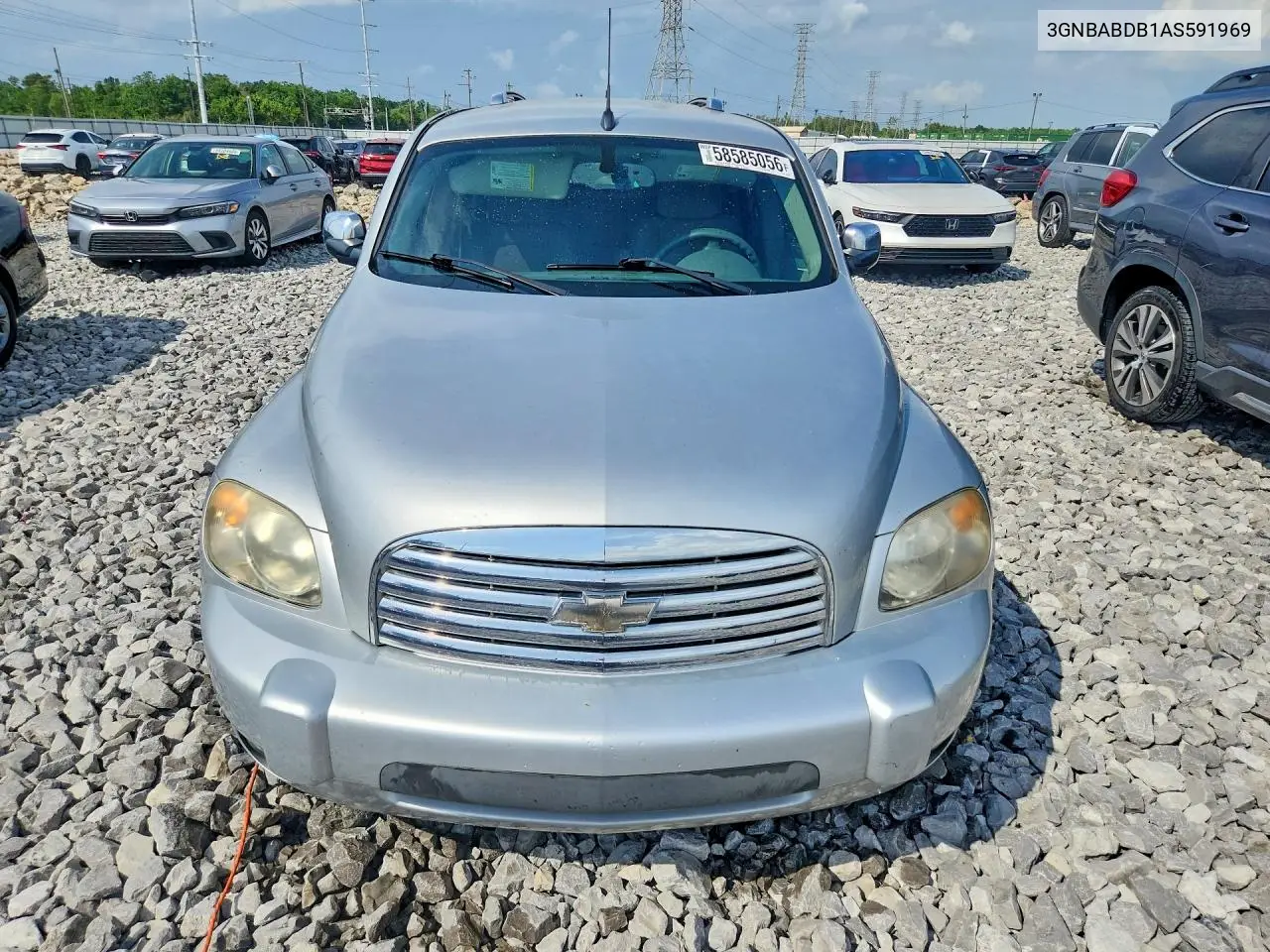 2010 Chevrolet Hhr Lt VIN: 3GNBABDB1AS591969 Lot: 58585056