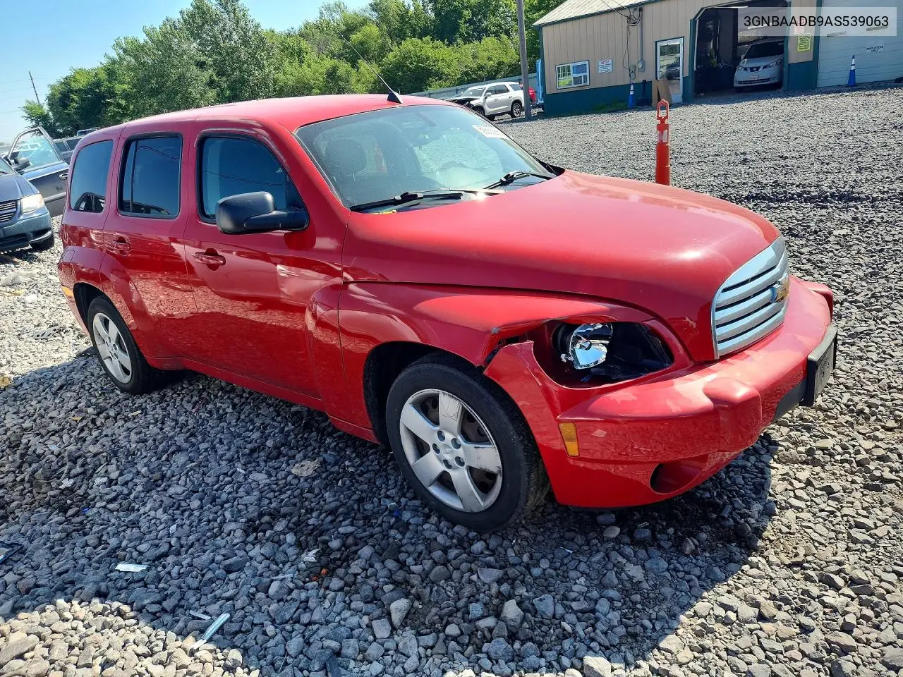 2010 Chevrolet Hhr Ls VIN: 3GNBAADB9AS539063 Lot: 59363996