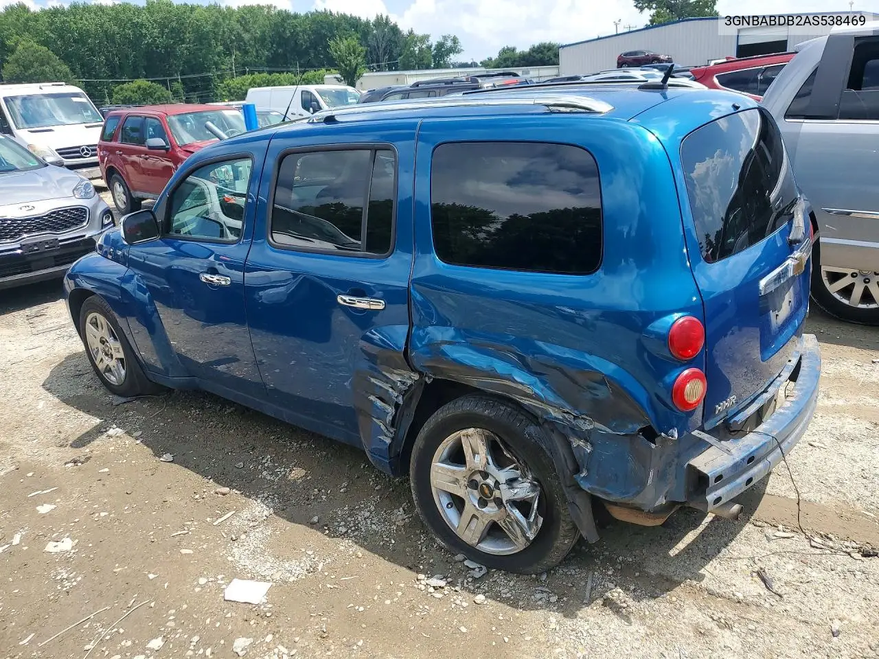 2010 Chevrolet Hhr Lt VIN: 3GNBABDB2AS538469 Lot: 59784616