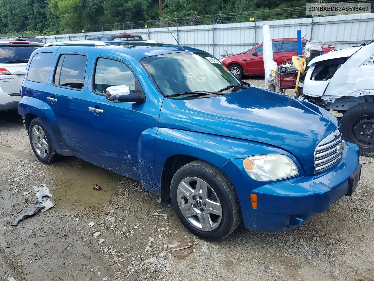 2010 Chevrolet Hhr Lt VIN: 3GNBABDB2AS538469 Lot: 59784616