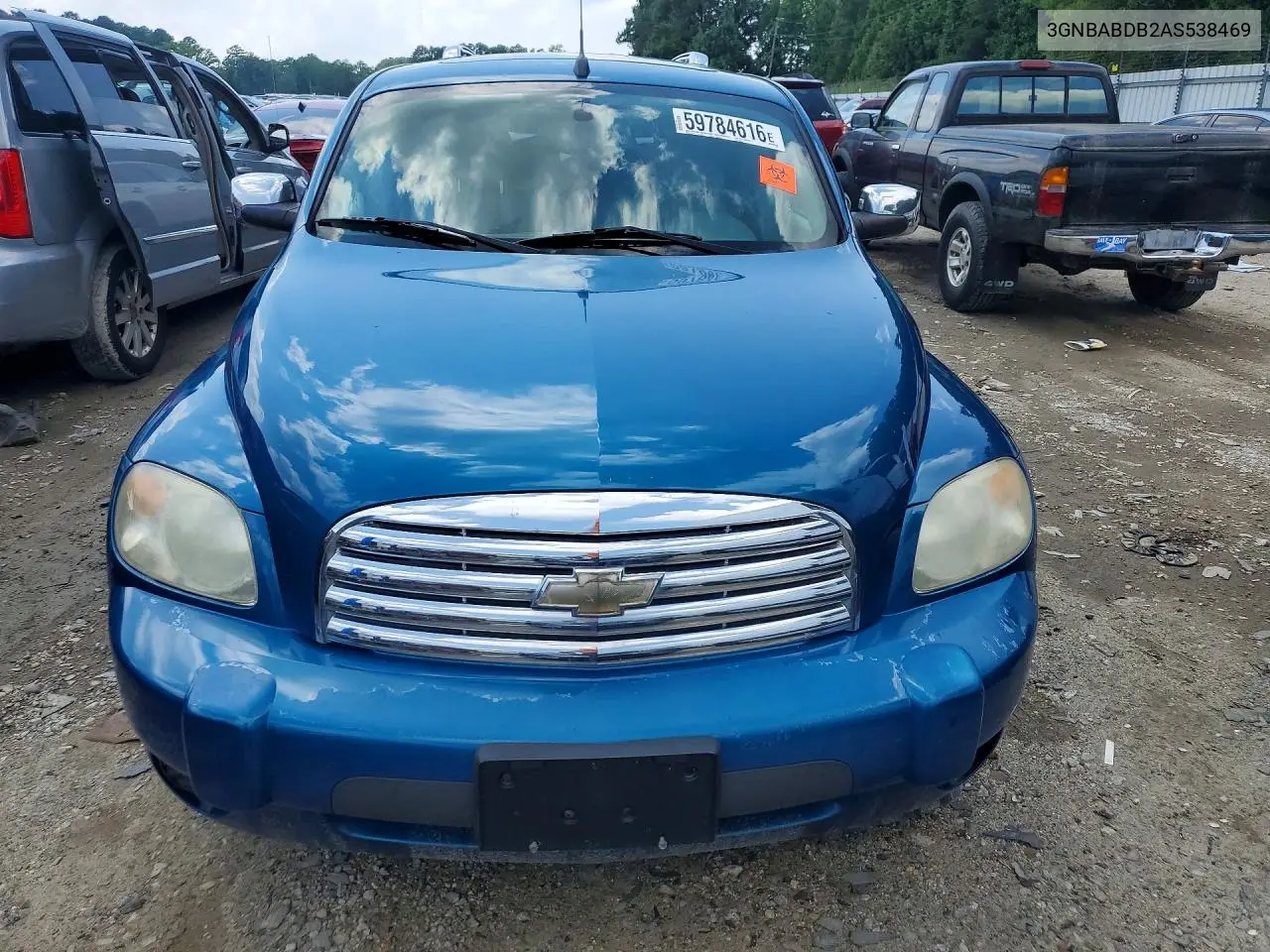 2010 Chevrolet Hhr Lt VIN: 3GNBABDB2AS538469 Lot: 59784616